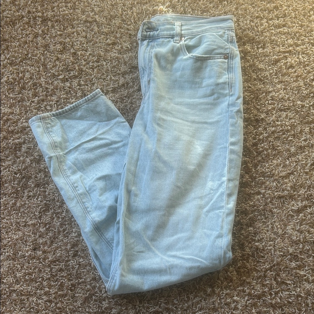 American Eagle By Payless Light Wash Straight Leg Jeans